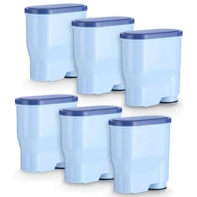 Immagine di Set di 6 filtri dell&#039;acqua ricambio compatibili con Philips® AquaClean® CA6903/10, CA6903/22, compatibile Saeco® e filtro acqua philips macchina da caffè automatica