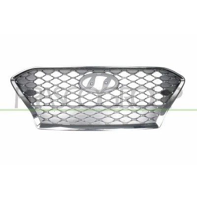 Immagine di PRASCO HN4502011 Griglia Radiatore argento cromo con telaio