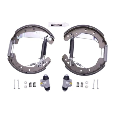 Immagine di HELLA Shoe Kit Pro 8DB 355 005 051 freno, freno a tamburo con accessori, cilindretto regolatore/attuatore leva mano