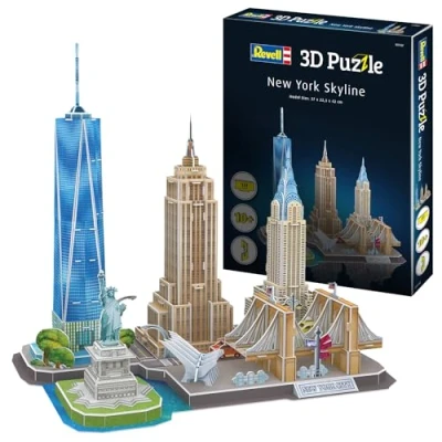 Immagine di Revell Skyline di New York Nuovo 3D Puzzle, Colore Multi Colour, 00142