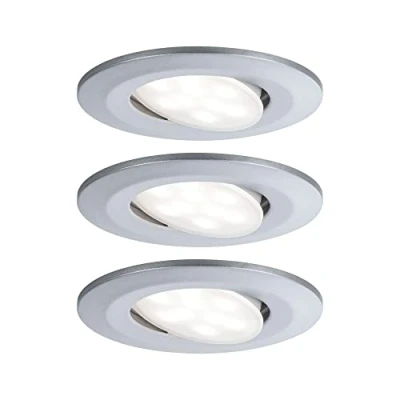 Immagine di Paulmann Calla Lampada a LED da incasso per bagno Kit 3 19.5 W IP65 Cromo (opaco)
