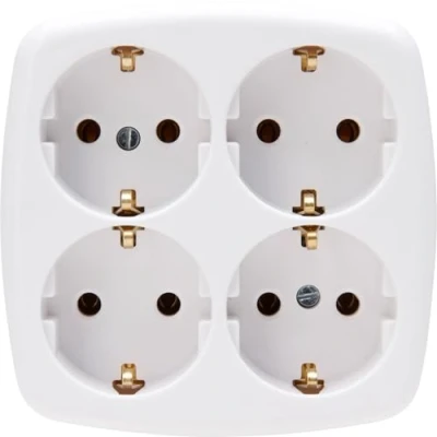 Immagine di Kopp 121001009 Multipresa 4 vie Bianco artico 1 pz.