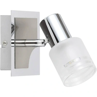 Immagine di Brilliant Lea G32410/77 Faretto da parete E14 3 W LED (monocolore) Cromo