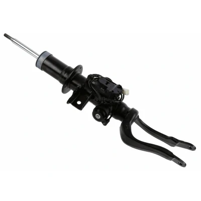 Immagine di SACHS 319 033 Ammortizzatore Assale anteriore Sx A pressione del gas doppio tubo telescopico Spina superiore, Forcella inferiore