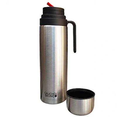 Immagine di Yerba Mate Flask Gaucho Bruno con precisione Beccuccio