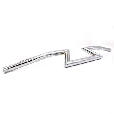 Immagine di 1&quot; 25mm Retro Vintage Drag Manubrio Bar Cafe Racer Chopper Big Dog Bobber Rat Custom (Chrome)