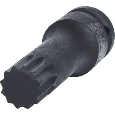 Immagine di KS TOOLS 515.1176 Chiave a bussola M18, M 18 12,5 (1/2&quot;) Poligonale incassata, Multidentata esterna