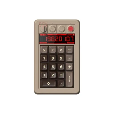 Immagine di 8BitDo Retro 18 Mechanical Numpad, Supports Calculator Mode, Bluetooth/2.4G/Wired Numpad for Windows and Android C64 Edition