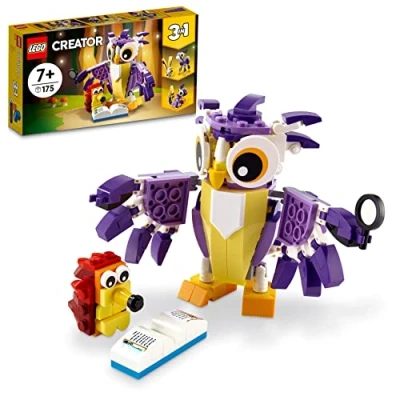 Immagine di LEGO Creator 31125 3in1 Creature della Foresta Fantasy, Set con A...