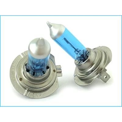 Immagine di CARALL 2 Pezzi Lampade Alogene 12V Bianche ad Effetto Xenon (H7 55W PX26d)
