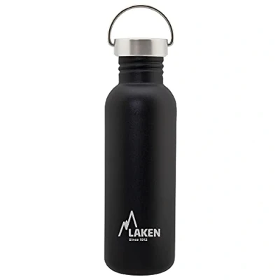 Immagine di LAKEN Bot. ac. inox Basic 750ml S/S tapón Negro