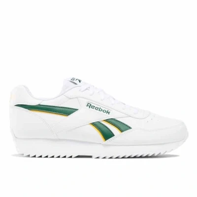 Immagine di Reebok Rewind Run Ripple, Sneaker Unisex Adulto, Ftwwht/DRKGRN/CLAYEL, 44.5 EU