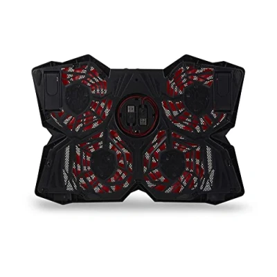 Immagine di Surefire Gaming Bora Supporto per notebook con Funzione di raffreddamento Regolabile in altezza, Ventola regolabile, HUB USB