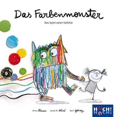 Immagine di HUCH! Il Mostro dei Colori Gioco Pieno di Sentimenti, Multicolore, 880550