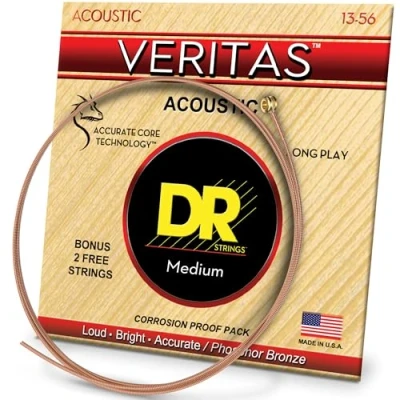 Immagine di DR String VTA 13 Veritas Set di corde per chitarra acustica