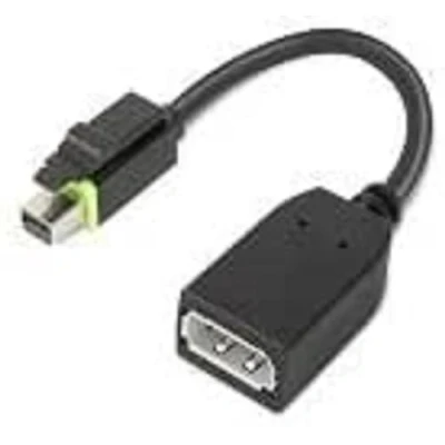 Immagine di Lenovo 4X90Q93975 Mini DisplayPort Adattatore [1x 1x DisplayPort] Nero