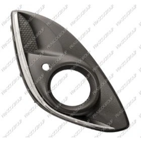 Immagine di PRASCO Premium OP0352133 Griglia Paraurti con foro/fori per fendinebbia anteriore Dx cromato OPEL: Corsa D Hatchback