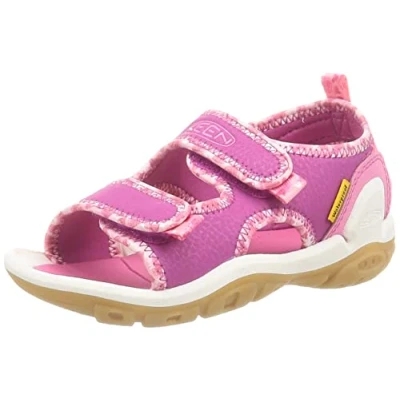 Immagine di KEEN Knotch Creek Open Toe, Sandali Unisex Bambini e ragazzi, Pink/Multi, 29 EU