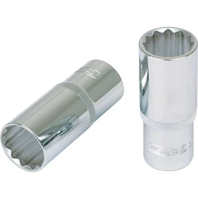 Immagine di KS Tools 918.1731 Bussola poligonale 1/2&quot; CHROMEplus, lunga, 32 mm