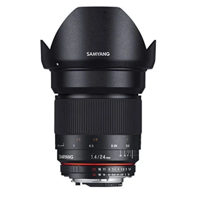 Immagine di Samyang Obiettivo 24mm F/1,4 ED AS IF UMC per Samsung NX, Nero