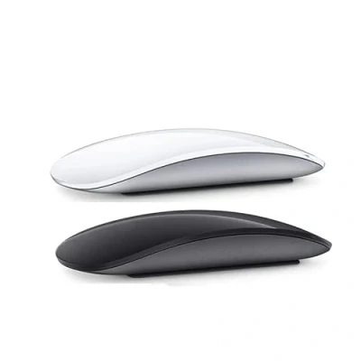Immagine di mouse Bluetooth silenzioso multi Arc Touch ultra sottile per computer portatile iPad Mac PC Macbook (bianco)