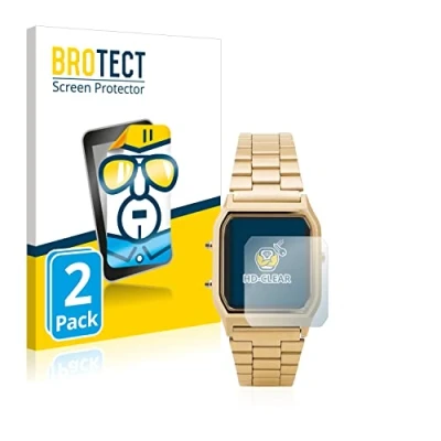 Immagine di brotect Pellicola Protettiva per Casio AQ 230GA Protezione Schermo (2 Pezzi) [Trasparente, Anti Impronte]