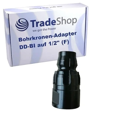 Immagine di Trade Shop Adattatore DD BI a 1/2&quot; (F) con punte diamantate compatibili Hilti DD100D DD100W DD120 DD130 DD150 DD150U