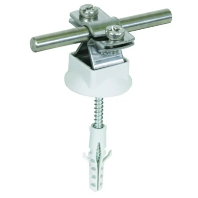 Immagine di DEHN 274160 LH ZS 8.10 FL20 KS KD8X40 V2A Kit di montaggio 1 pz.