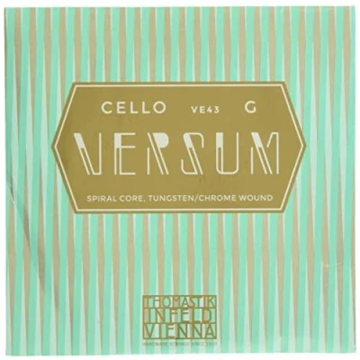 Immagine di Thomastik corda per Violoncello 4/4 Versum Sol nucleo corda, avvolgimento tungsteno/cromo, media