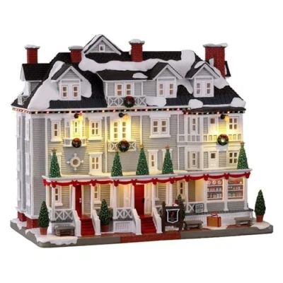 Immagine di Lemax Norman Rockwell Lighted Buildings: Red Lion Inn, Multicolore, 15811 UK