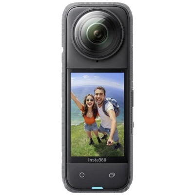 Immagine di Insta360 X3 Stunt e acrobazie a 360 Touch screen, WLAN, 5K, Impermeabile, Cronometraggio, Webcam