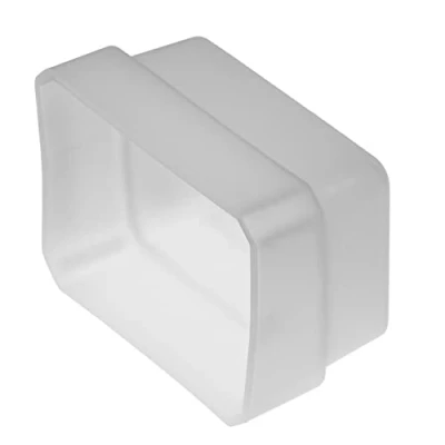 Immagine di vhbw diffusore compatibile con METZ Mecablitz 52 AF 1, 58 2 flash, fotocamera plastica, trasparente/bianco