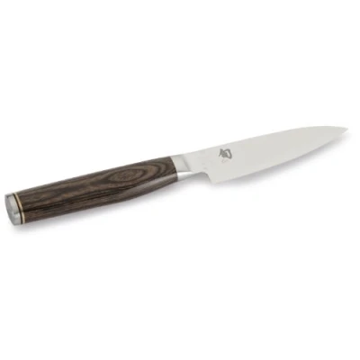 Immagine di KAI SHUN Premier Tim Mälzer Serie Officemesser 4 Zoll 10 cm Coltelli da Cucina, Acciaio, Multicolore, 10,0
