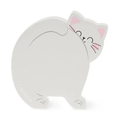 Immagine di Legami Blocchetto Note Adesivo, Lovely Notes, Blocco Memo 100 Foglietti Adesivi Removibili e Riposizionabili, a Forma di Gatto, per Appunti, Liste To Do, Dimensioni 4.5 x 5.8 1.2 cm, Kitty