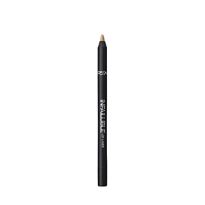 Immagine di L&#039;Oréal Paris Infallibile Lip Liner Matita Labbra a Lunga Tenuta, 001 Hilight On Fleek