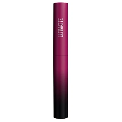 Immagine di Maybelline New York Rossetto opaco, colore intenso e confortevole, Color Sensational Ultimatte, n. 99 More Berry (Lila), 1 x 2 g