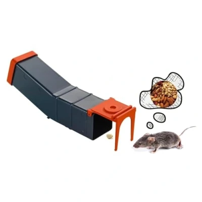 Immagine di Avilia Trappola per Topi Non Letale ad Esca, Set da 4 Pezzi, Ratti Interni ed Esterni, Sicura Senza Veleni, Riutilizzabile e Resistente