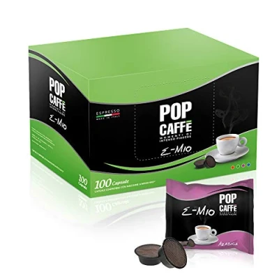 Immagine di 100 CAPSULE POP CAFFE&#039; E MIO 3 ARABICOCOMPATIBILI LAVAZZA A MODO
