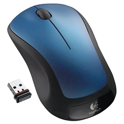 Immagine di Logitech M310 Mouse (RF Wireless, blu, AA, ottico, Windows XP/Vista/7 Mac OS X 10.4, USB) (ricondizionato certificato)