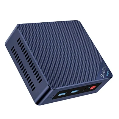 Immagine di Beelink Mini S13 Pro PC, Processore Intel Twin Alder Lake N150 (fino a 3,60 GHz), Computer, 16 GB di RAM, SSD da 500 GB, Desktop ufficio, Dual HDMI/WiFi 6/BT 5.2/RJ45/WOL