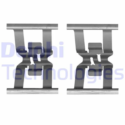 Immagine di DELPHI LX0641 Kit accessori, Pastiglia freno PORSCHE: Cayenne, VOLKSWAGEN: Touareg II