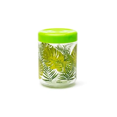 Immagine di Excelsa Foliage Barattolo con Coperchio, 800 Ml., Vetro