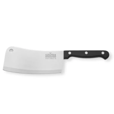 Immagine di RICHARDSON SHEFFIELD V Sabatier Mannaia da cucina in acciaio inox, 10,5 x 2,2 41,5 cm, colore: Nero