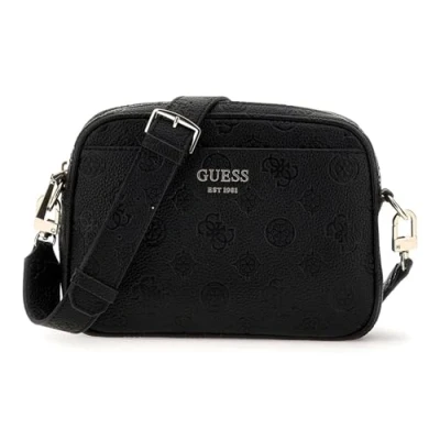 Immagine di Guess Vikky II Camera Crossbody Borsa a tracolla, Donna, Taglia: One Size, Black