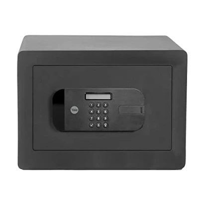 Immagine di Yale Cassaforte di alta sicurezza YYSEB/250/EB1, accesso con codice pin digitale e funzione blocco, bulloni montaggio a parete/pavimento, dimensioni interne: 242 x 345 245 mm