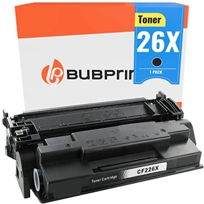 Immagine di Bubprint Cartuccia Toner compatibile per HP 26X CF226X LaserJet Pro M402 M402D M402DN M402DNE M402DW M402M M402N MFP M426 M426DN M426DW M426FDN M426FDW M426FW M426M M426N Nero