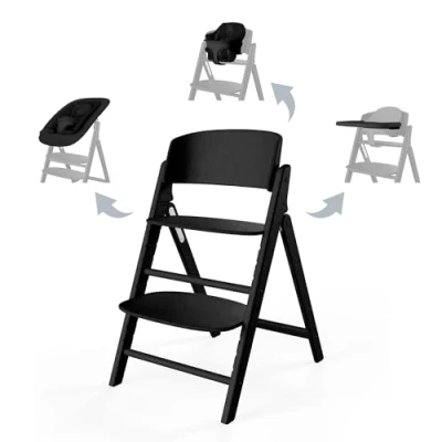 Immagine di cybex GOLD Seggiolone Click &amp; Fold 4 in 1 Stunning Black