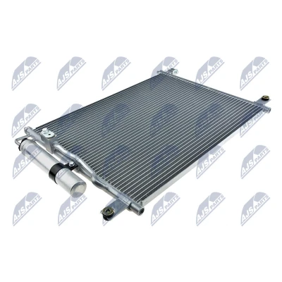 Immagine di NTY CCS DW 010 Condensatore con essiccatore Alluminio 582 CHEVROLET: Aveo / Kalos Hatchback, Sedan, DAEWOO: Hatchback