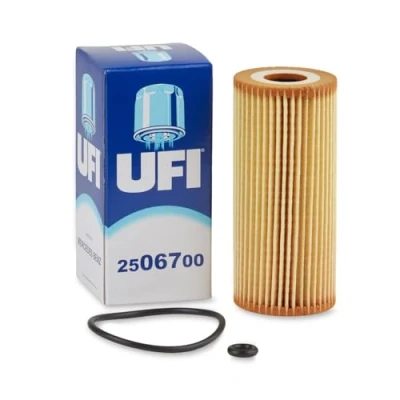 Immagine di UFI Filters, Filtro Olio 25.067.00, per Ricambio, Adatto a Auto, Applicabile su Diversi Modelli Mercedes Benz