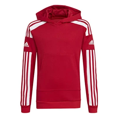 Immagine di adidas Performance Squadra 21 Felpa con cappuccio per bambini, Taglia: 152, Rotweiss